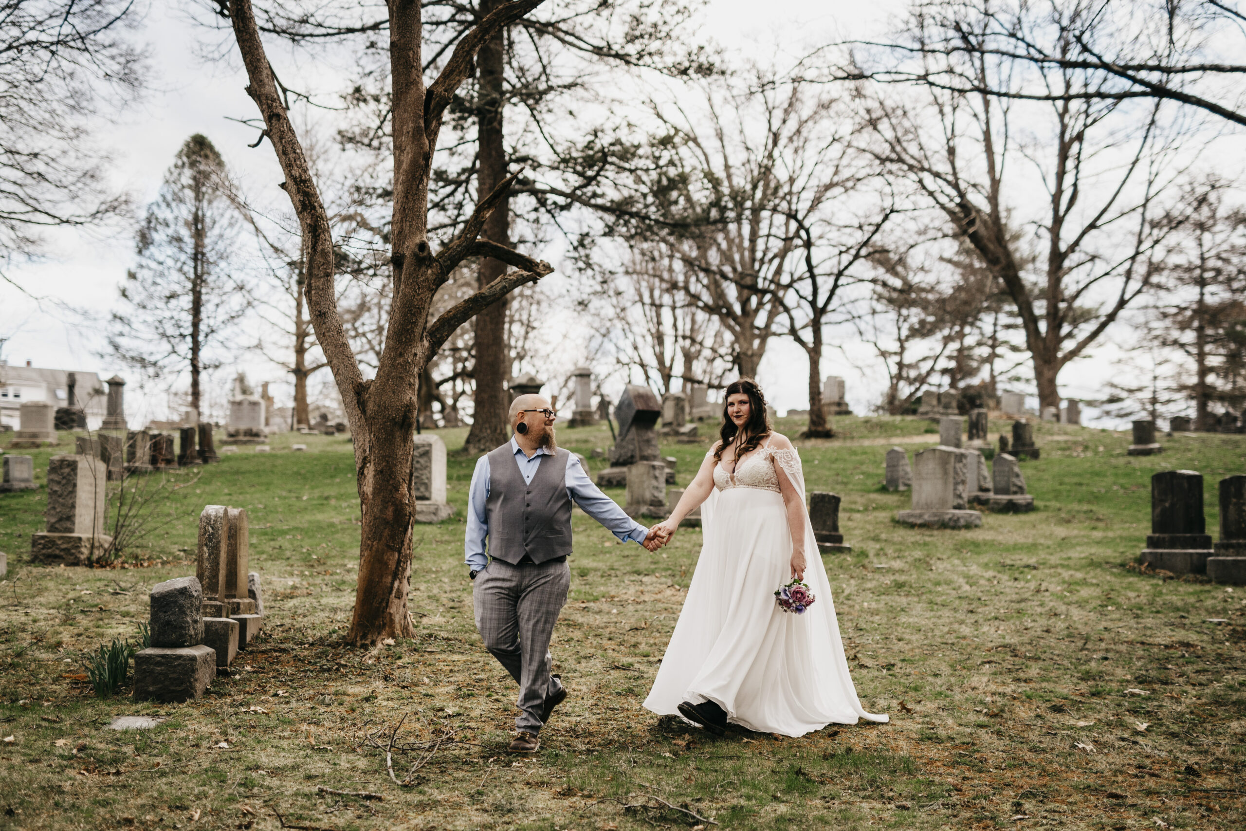 greenlawn cemetery in salem massachussets elopement