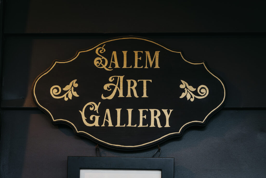 elopement photography at the Satanic Temple in Salem Massachusetts